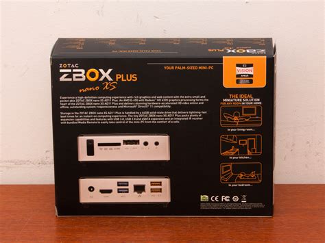 Zotac Zbox Nano Xs Ad Plus Review Packaging Contents Techpowerup