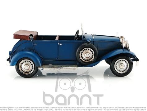 Vintage Metal Model Metal Car Old Model Toy Collector Item Vintage Car Cabrio Car Home Decor ...