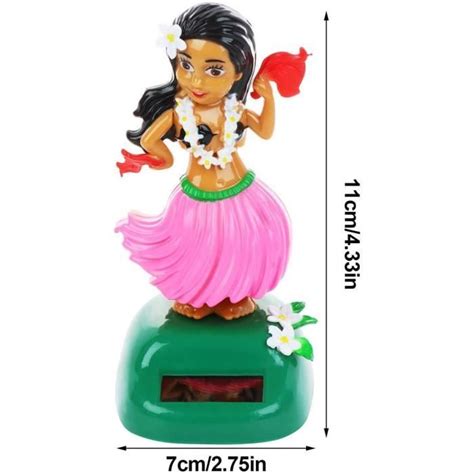 Estink Figurine Danseuse Hawa Enne Solaire T Te Secouante Couleur