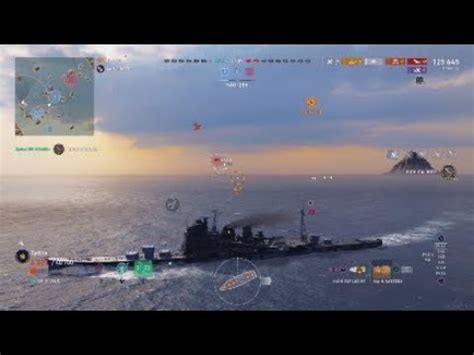 Atago Fighting Kaga And King George V World Of Warships Legends YouTube