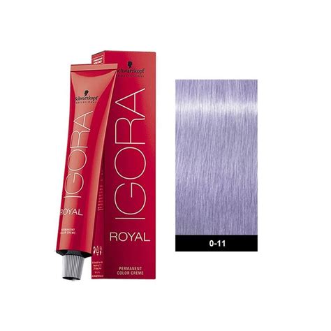 Vopsea De Par Schwarzkopf Professional Igora Royal 0 11 Anti Yellow