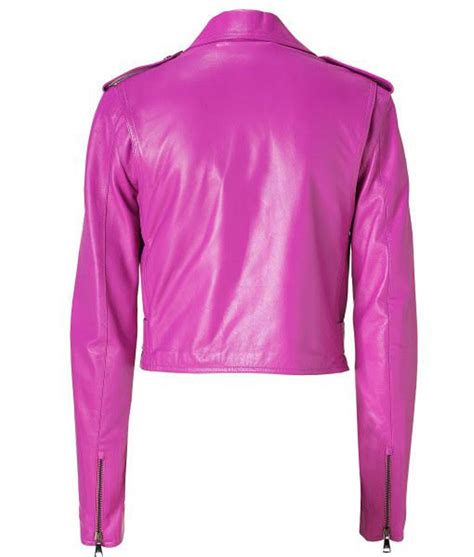 Biker Jessica Alba Hot Pink Jacket Jackets Creator