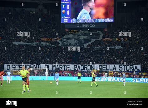 12th November 2023 Stadio Olimpico Rome Italy Serie A Football