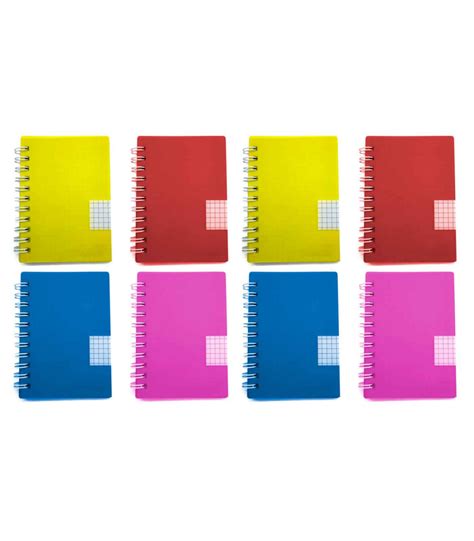 Tradineur Pack De Cuadernos Libretas Tapa Dura Polipropileno