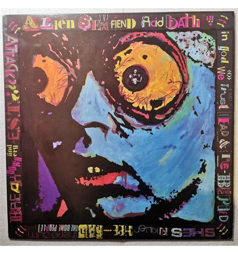 Alien Sex Fiend Acid Bath Lp Album 33t Vinyl