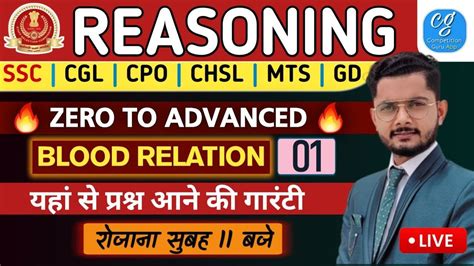 Blood Relation Reasoning Tricks In Hindi Reasoning Practice Class 01