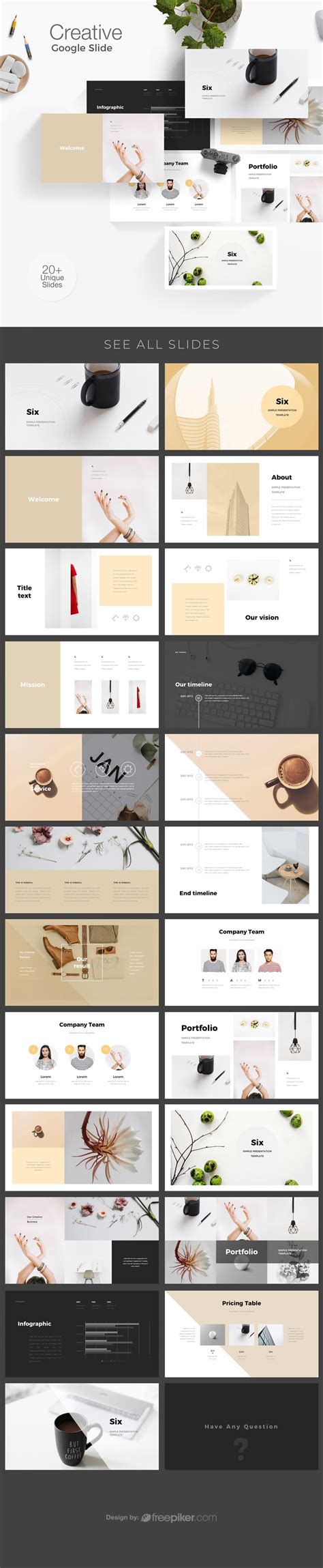 Creative Google Slide Templates