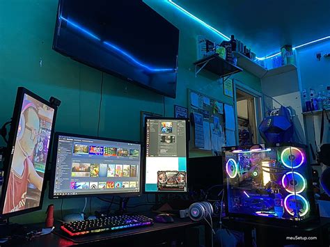 MeuSetup Meu Setup Gamer e Streamer 90 concluído