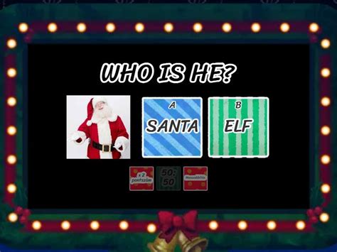 CHRISTMAS QUIZ - Gameshow quiz