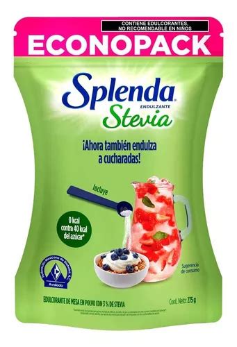 Endulzante Splenda Stevia En Polvo Sin Calor As G Mercadolibre