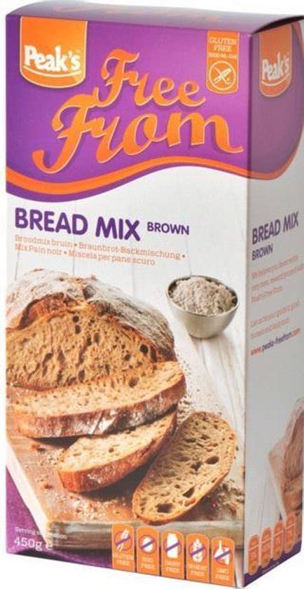 Peak S Broodmix Bruin Glutenvrij 450 Gram Bol