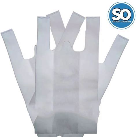 W U Cut 60 Gsm White Non Woven Bag At Rs 107 Kg Shahbad Daulatpur