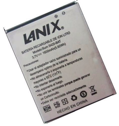 Bateria Lanix Lt510 De 2500mah Nueva Ion Littio Envio Gratis Mercado