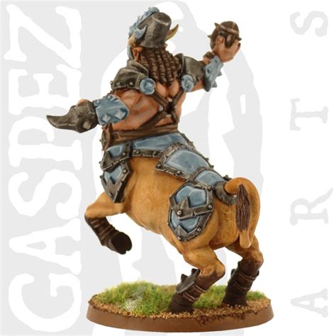 Chaos Dwarf Bull Centaur Star Player With Ball Gaspez Arts