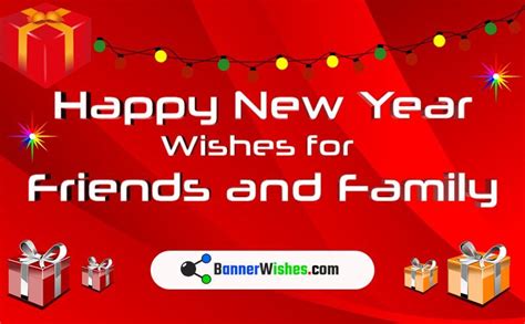 100+ Best Happy New Year Wishes for Friends - Banner Wishes