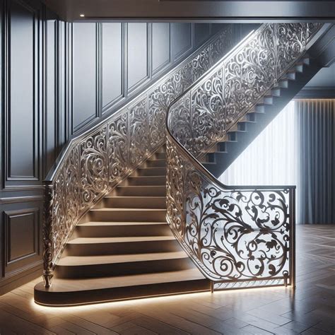 Laser Cut Stair Railings Precision And Elegance For Your Space Al