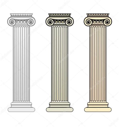 Ionic Column Sketch