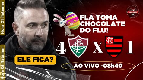 Vexame Em Dia De P Scoa Flamengo Toma Um Chocolate Do Fluminense E