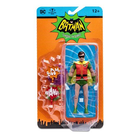 Dc Retro Batman Classic Tv Series Wave Robin Inch Scale Action