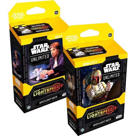 Star Wars Unlimited Jump To Lightspeed Spotlight Deck Bundle Beskar