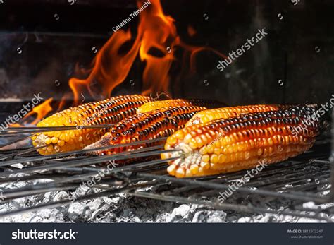 how to cook corn on the fire