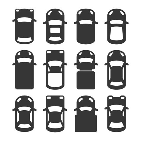 Car Top View Vector Images (over 7,900)