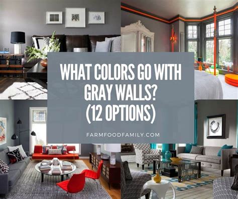 What Colors Go with Gray Walls: The Best Combinations (12 Options)