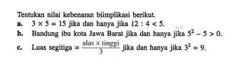 Kumpulan Contoh Soal Pernyataan Berkuantor Matematika Kelas 10 Colearn