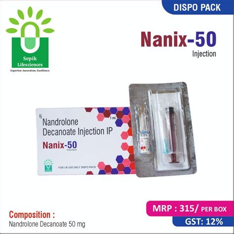 Nanix Mg Nandrolone Decanoate Injection Ip At Rs Per Box