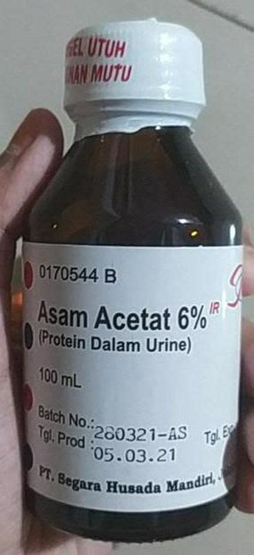 Asam Acetat 6 Indoreagen 100 Ml