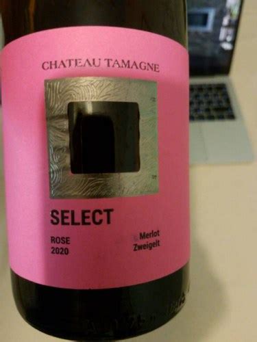 Ch Teau Tamagne Select Merlot Zweigelt Ros Vivino Us