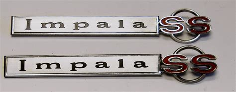 Nos Impala Parts Emblems Fender Emblems Impala Ss