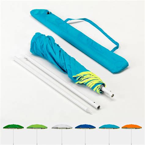 Ombrellone Mare Portatile Molto Leggero Spiaggia Tascabile 180 Cm Pocket