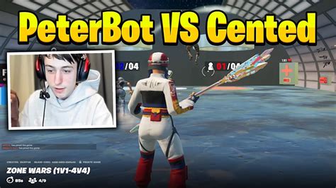 PeterBot VS Cented 2v2 Zone Wars YouTube