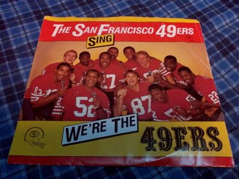 Rare 1984 San Francisco 49ers Vinyl Record by DecrepitudeAplenty, $40. ...