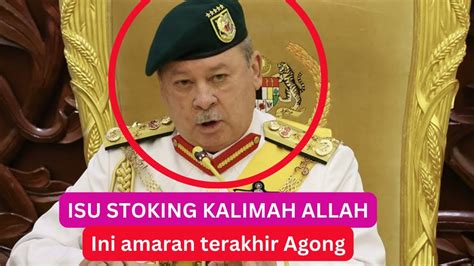 Agong Berikan Peringatan Terakhir Agong Noktahkan Isu Kk Mart Dan