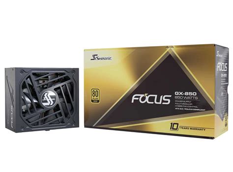 Seasonic lanza las fuentes de alimentación Focus GX ATX 3 0