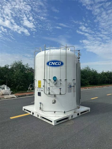 CNCD 5m3 1 6MPa Cryogenic LO2 LAR LN2 Microbulk Tank Manufacturers