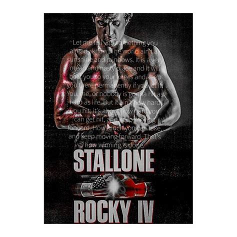 Rocky Balboa Speech - A1 Poster | Shop Today. Get it Tomorrow ...