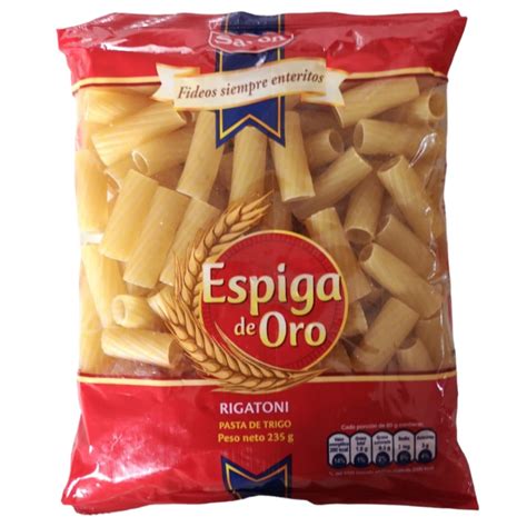 Fideos Espiga De Oro Rigatoni Gr La Gran Bodega