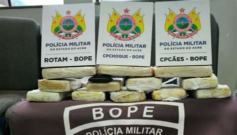 Bope Apreende Mais De Quilos De Entorpecentes No Calafate E Homem