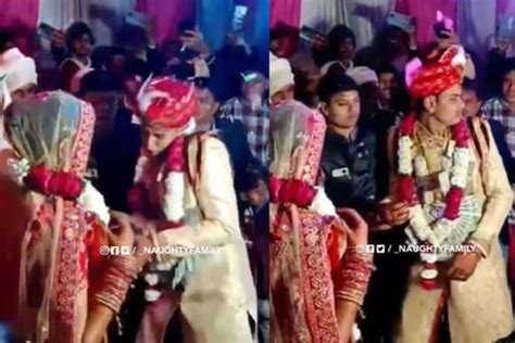 Viral Wedding Video Firecracker Prank By Friends Shocks Bridegroom News18