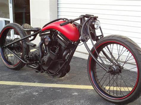 Custom Harley Board Track Racer Boardtracker Chopper Bobber 23" Wheel ...