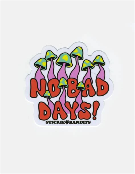 Stickie Bandits No Bad Days Sticker Multi Tillys