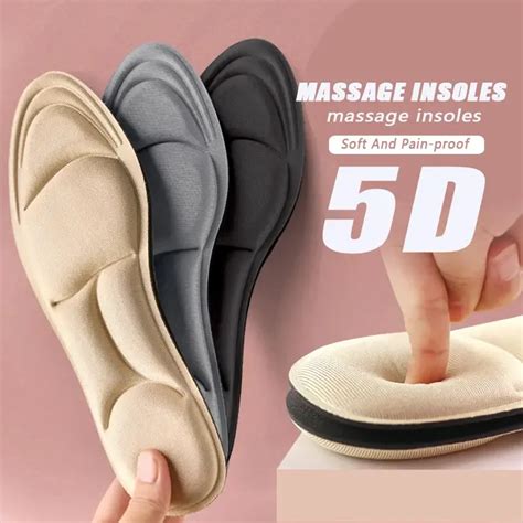 Memory Foam Shoe Sole 5d Sport Insoles For Shoes Women Men Deodorant Breathable Cushion Running