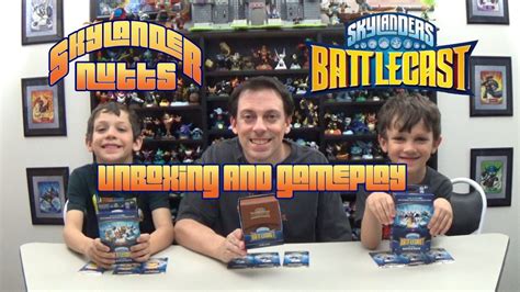 Battlecast Unboxing and Gameplay Introduction - SkylanderNutts