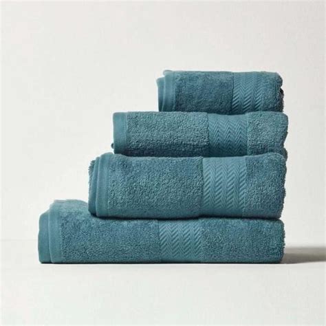 Lot De 4 Serviettes De Bain En 100 Coton Égyptien 500 G M² Linge De