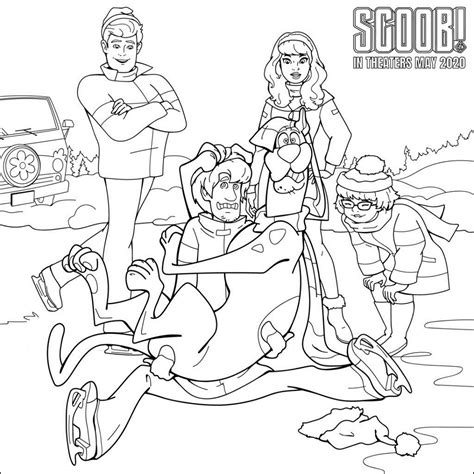 97 Best Ideas For Coloring Scooby Doo And Shaggy Coloring Page