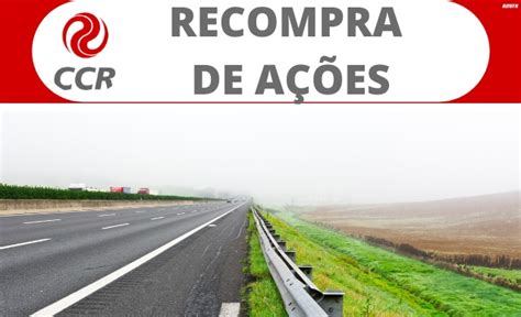 Ccr Aprova Programa De Recompra De Até 34 Milhões De Ações On Com