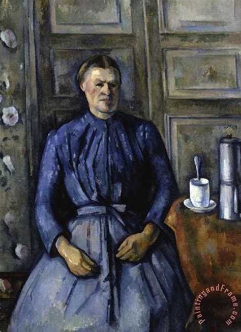 Paul Cezanne Woman With A Coffee Pot C 1890 95 Painting Woman With A